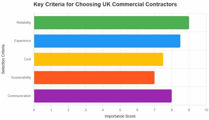 Key Criteria for Selecting Commercial Contractors
